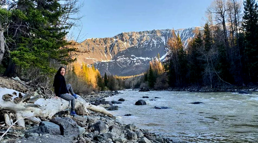 Курай отдых река Чуя