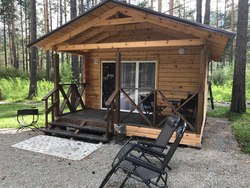 Однокомнатный домик Шале