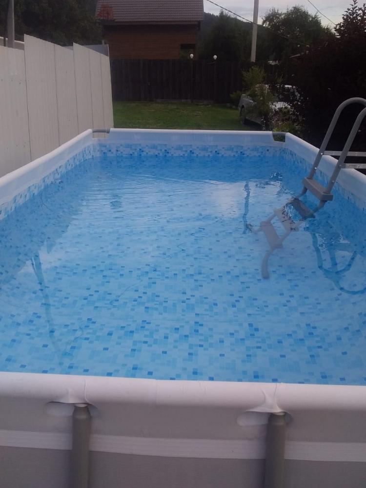 Бассейн с подогревом на Алтае