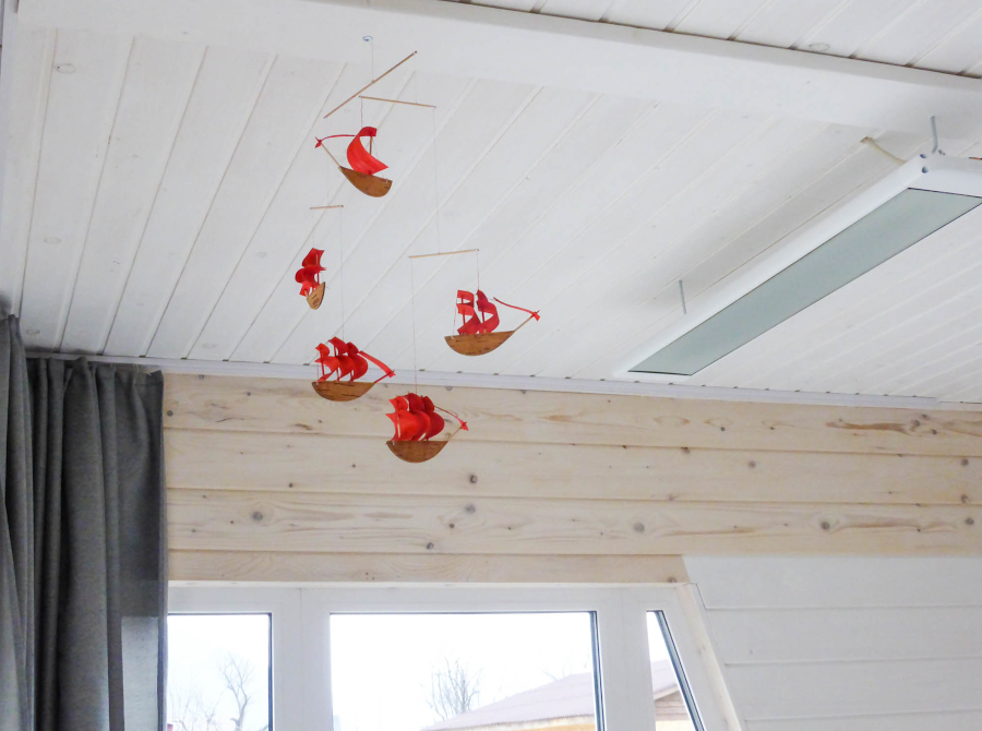 Внутри дома