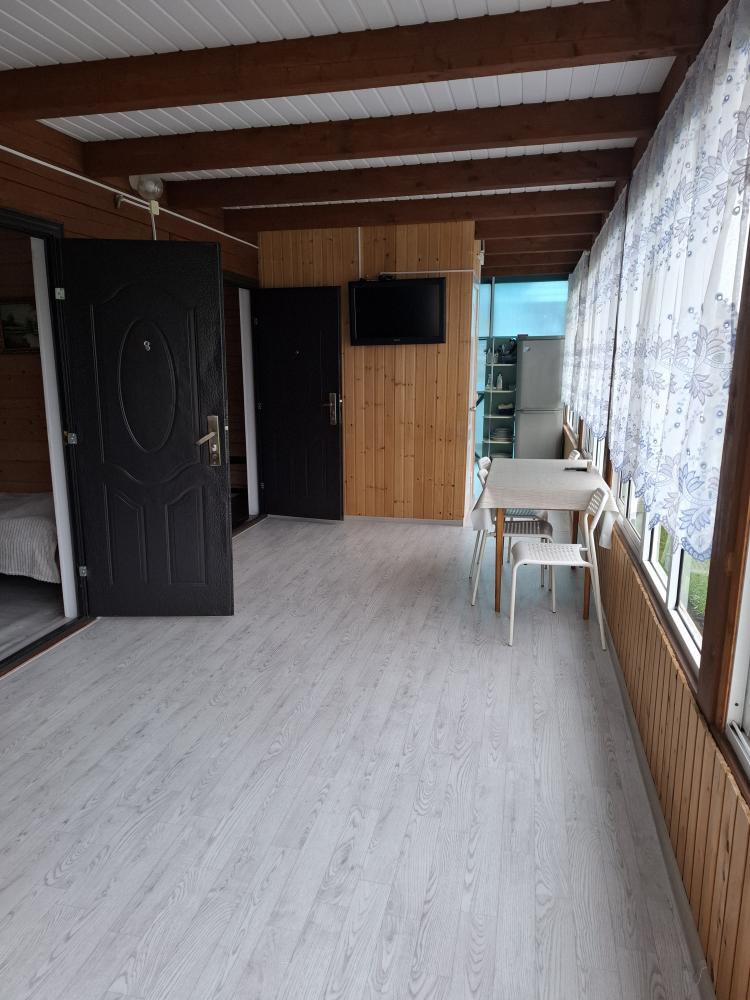 Веранда трехкомнатного дома 