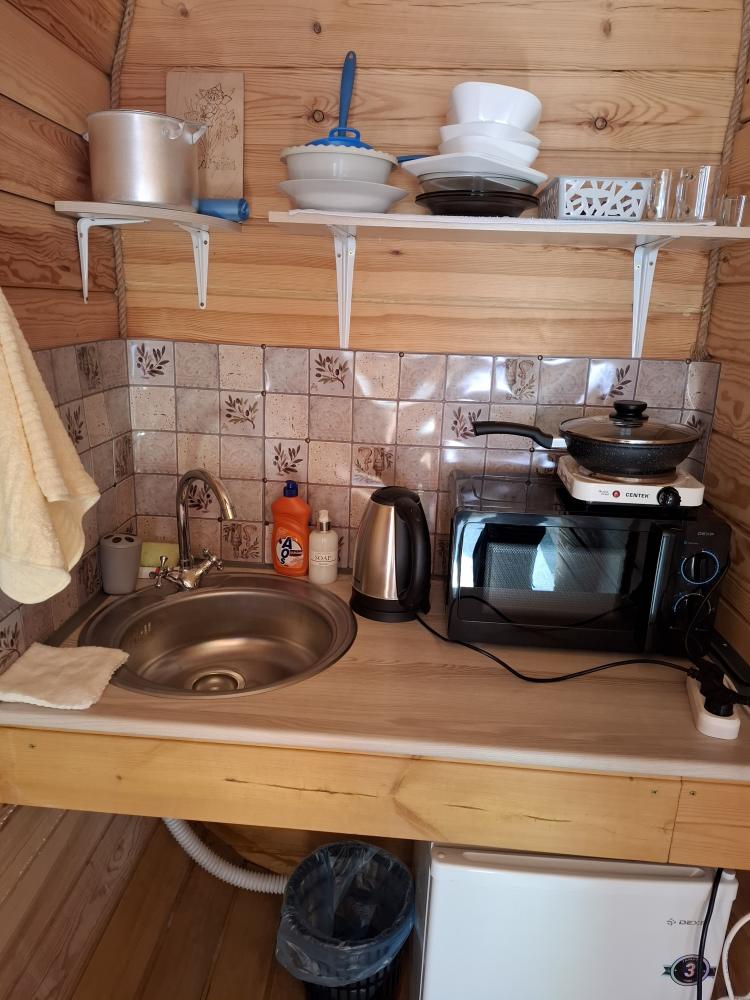 Мини-кухня в квадродомике