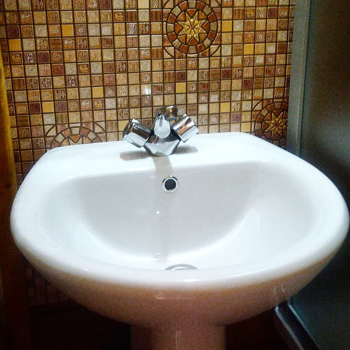 Санузел в благоустроенном номере