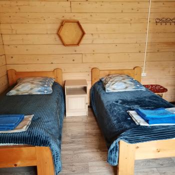 Домик кедровый, отдельностоящий 2-3-местный