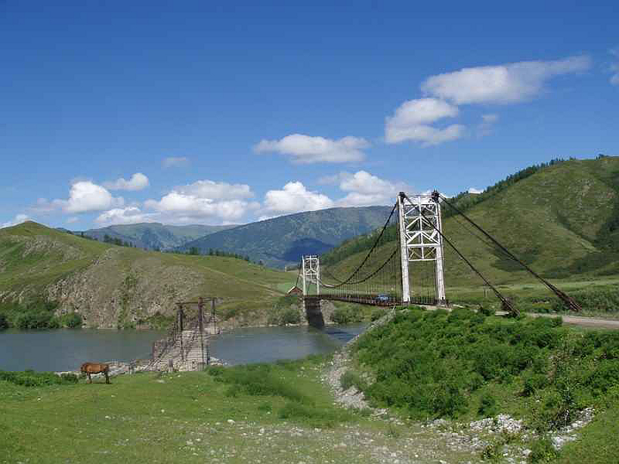Мост в селе Мульта
