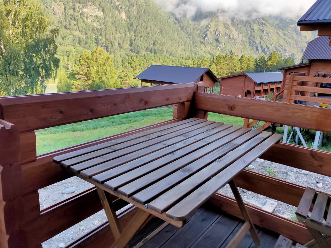 Вид из бунгало 