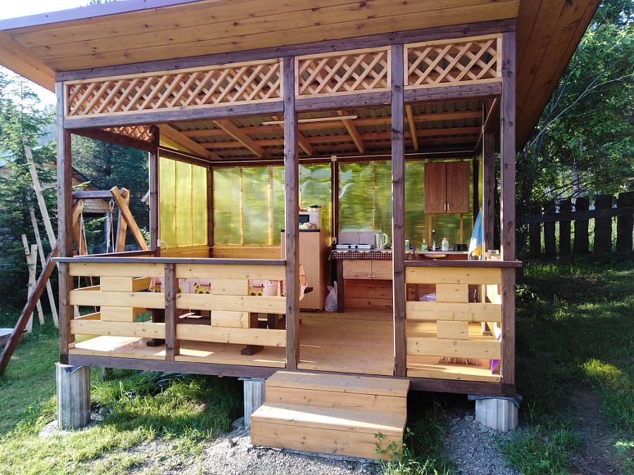 Кухня-беседка