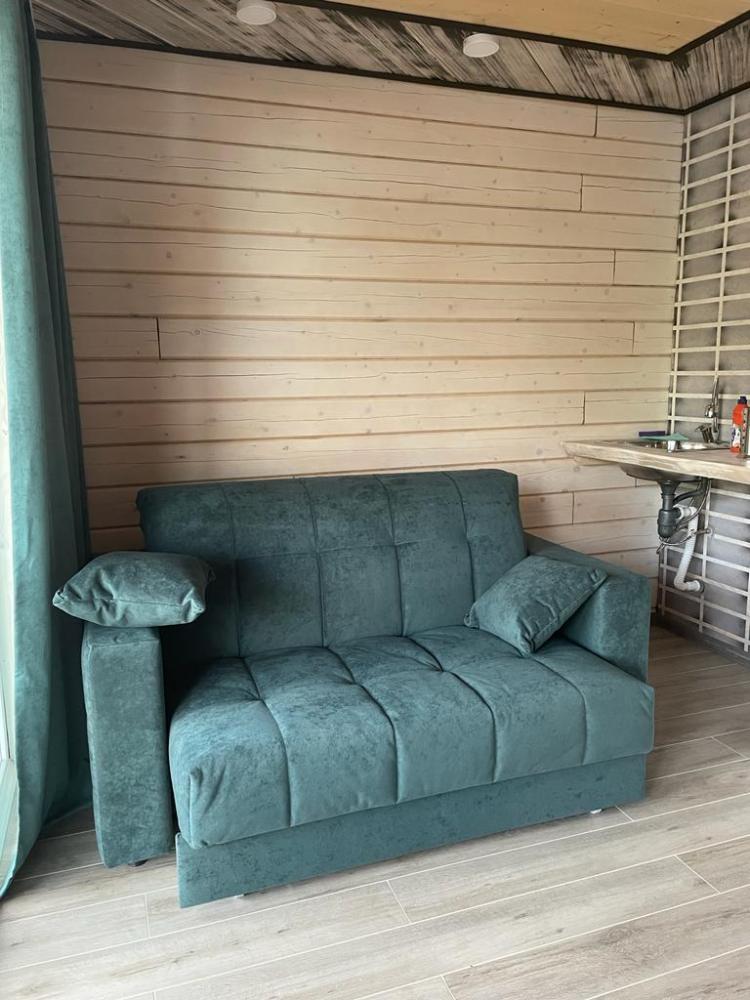 Номер-студия с панорамными окнами и видом на Телецкое озеро