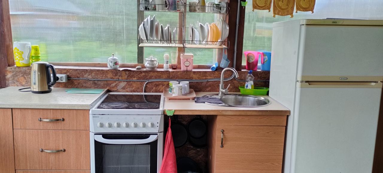 Дом №3. Кухня на веранде. 