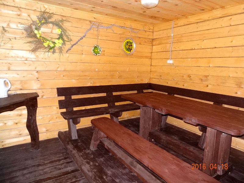 Комната отдыха в бане