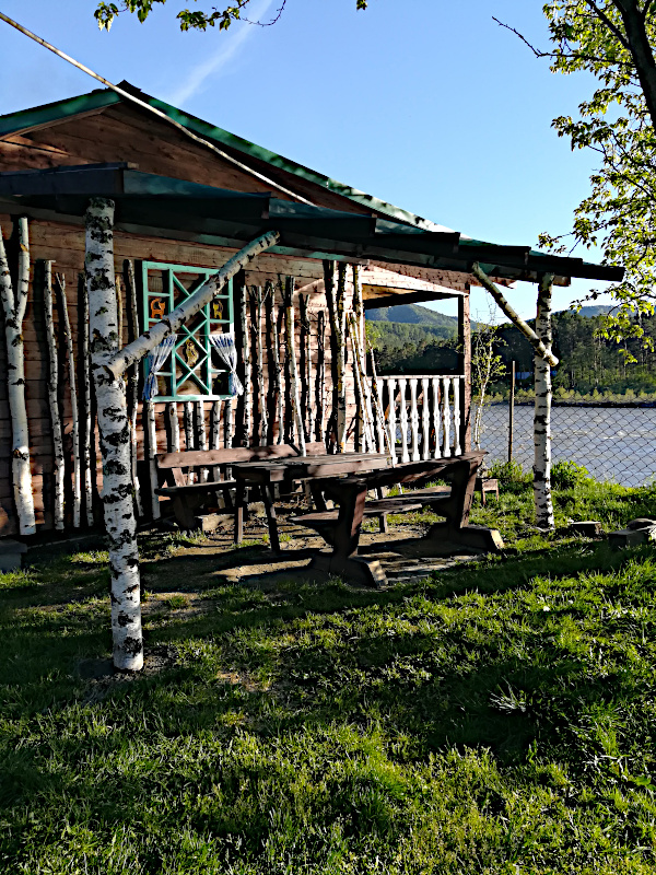 Березовая беседка