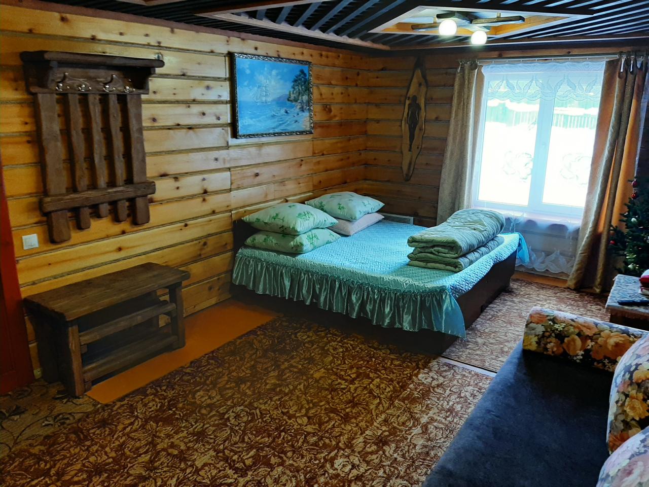 Семейный номер с видом на горы 