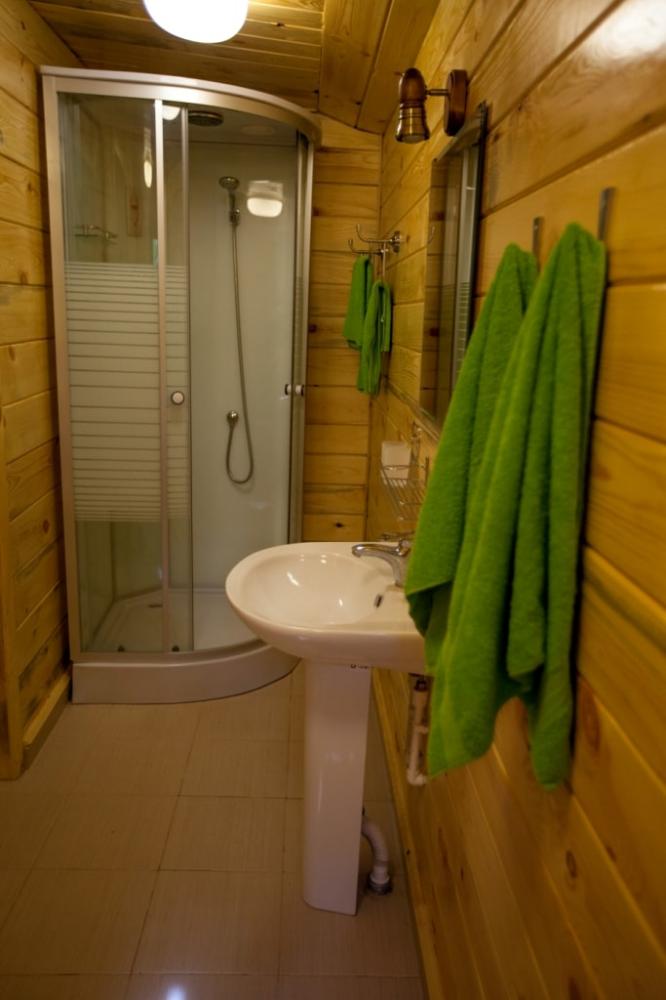 Царь-Терем двухкомнатный, санузел с душем