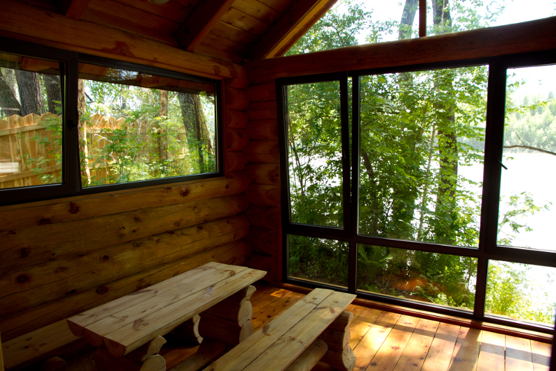 Кедровая баня с бассейном на Алтае