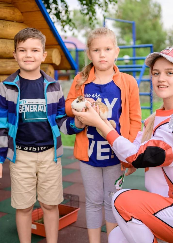 Детский отдых на Алтае у реки Катунь