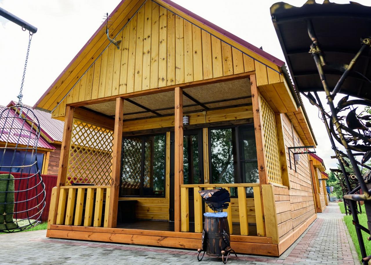 4-хместный домик на берегу Катуни