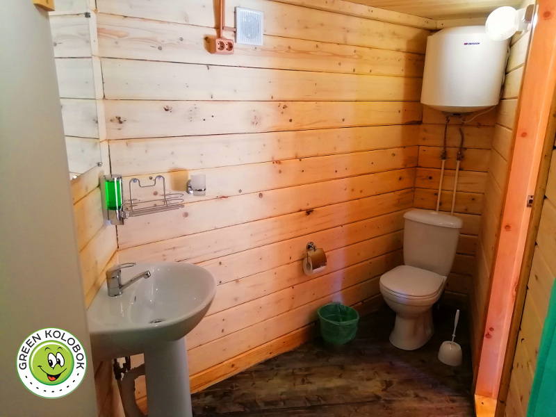 А2 двухместный аил с душем - санузел