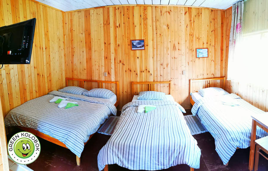 Д1 четырехместный домик с унитазом