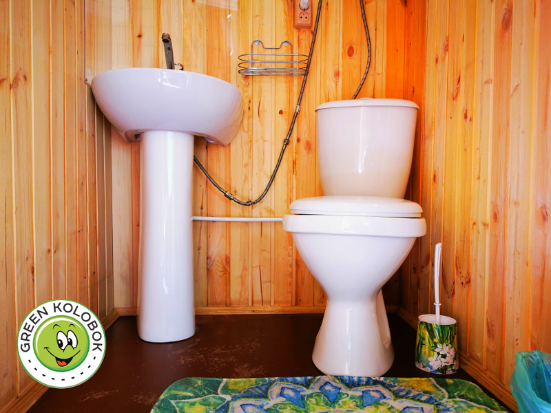 Д1 четырехместный домик  - санузел