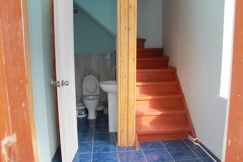 Санузел в каминном зале