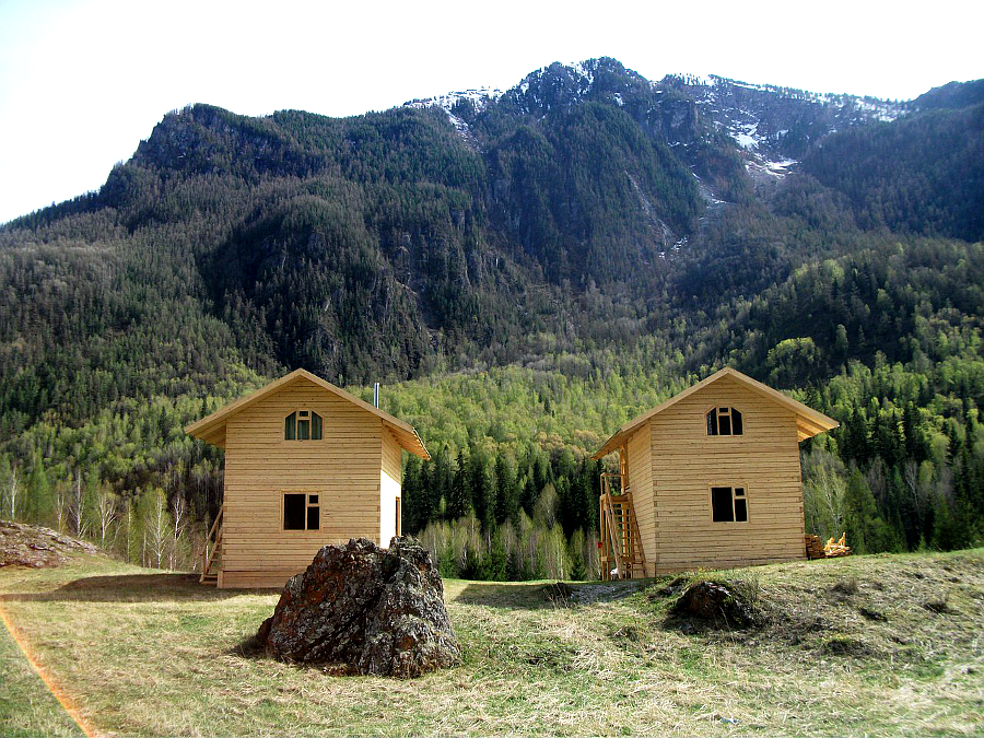 Домики с мансардным этажом