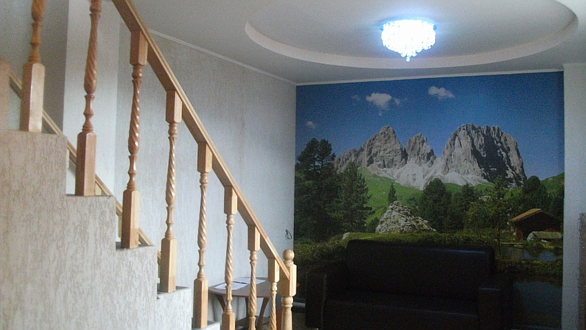 Холл отеля Уют