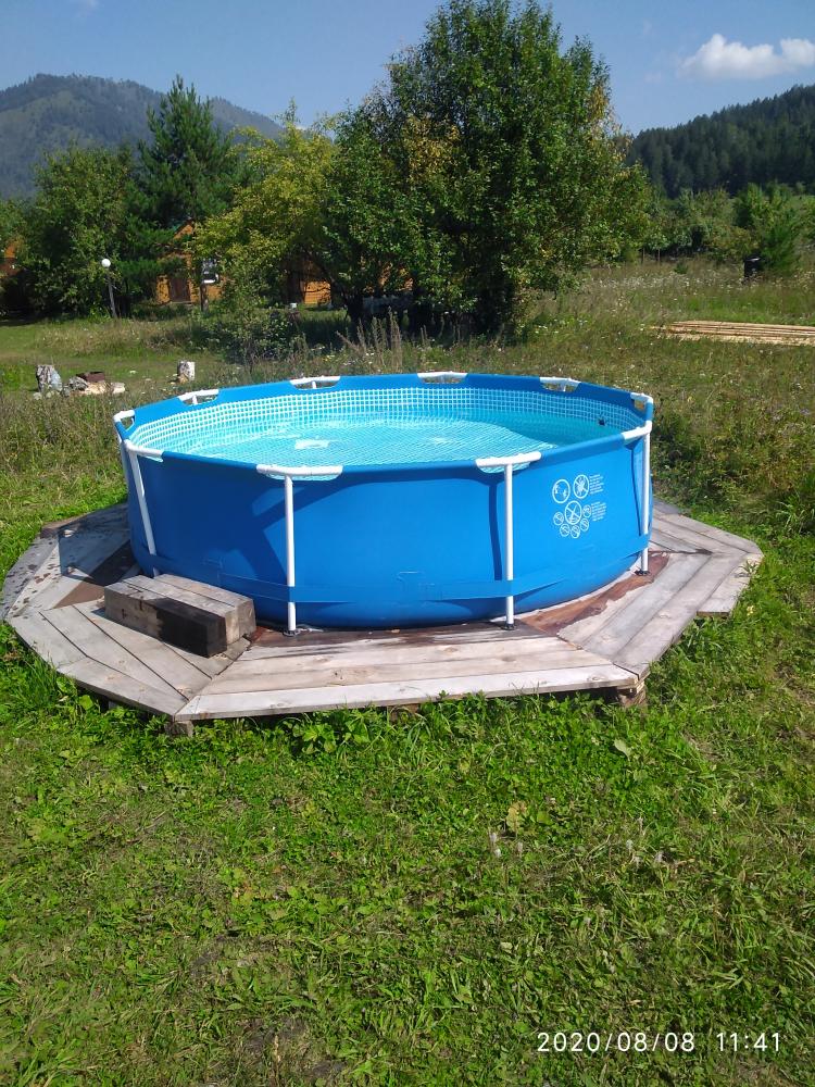 Бассейн каркасный