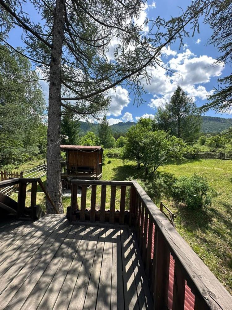 Большой дом до 10 человек вид с террасы