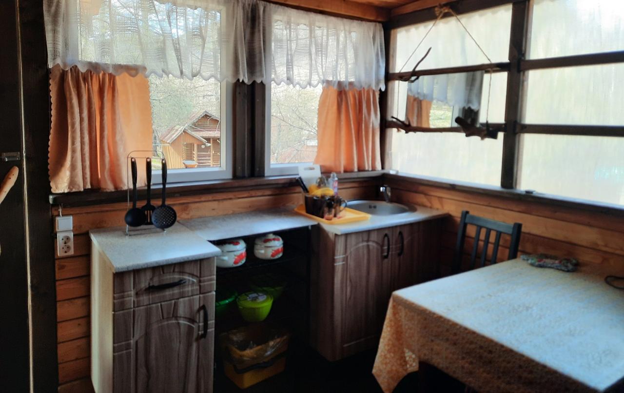 Домик 4 двухкомнатный четырехместный