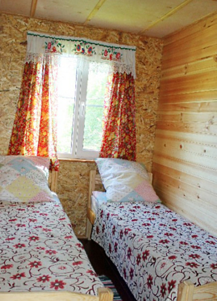 Домик 4 двухкомнатный четырехместный