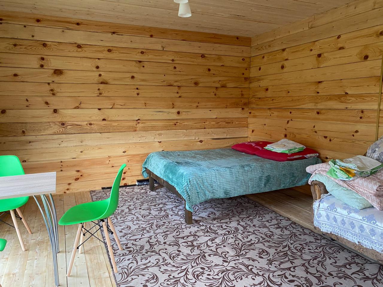 3-хместный теплый домик с панорамными окнами