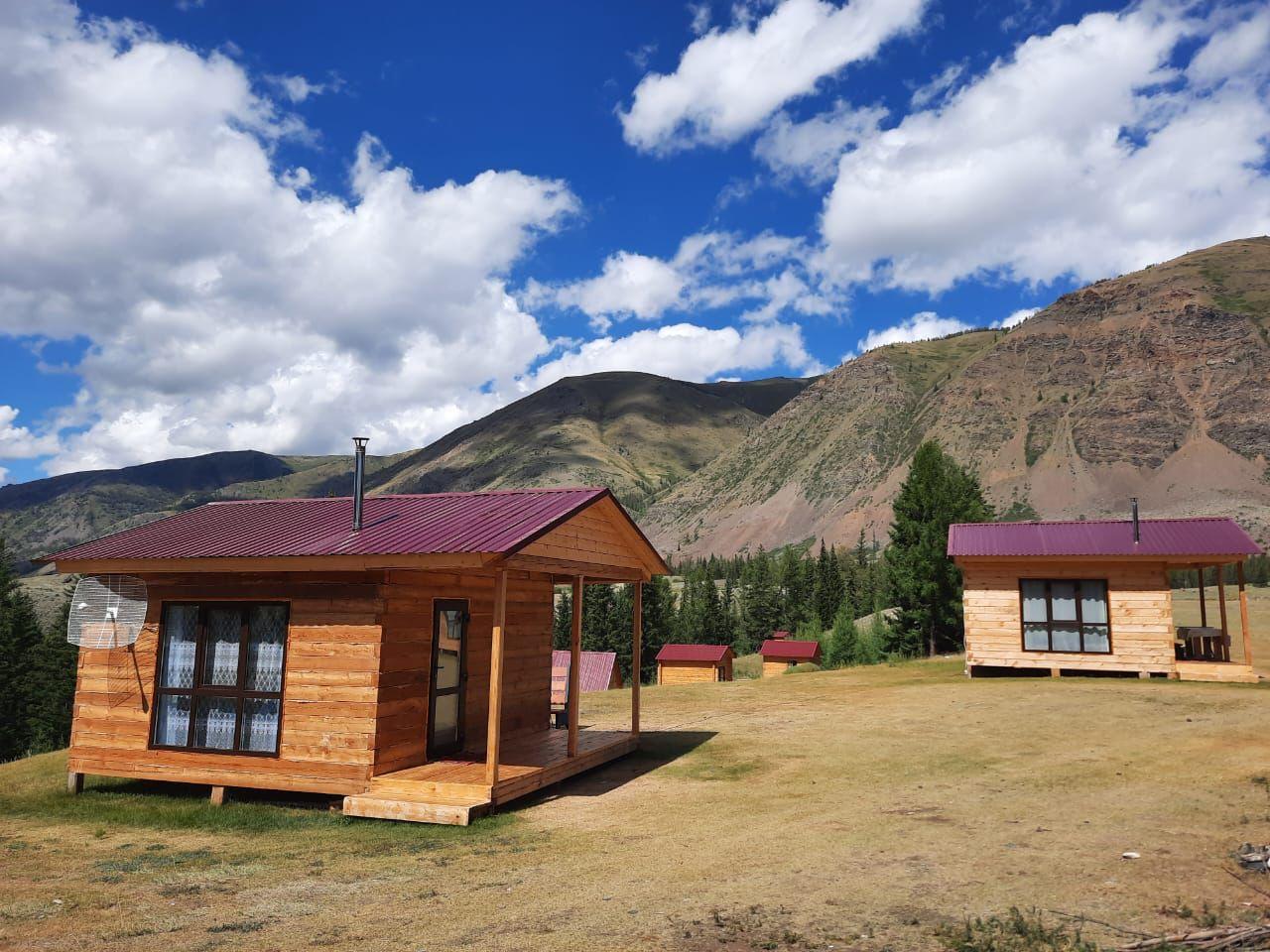 Домики 3х-4х-местные с панорамными окнами