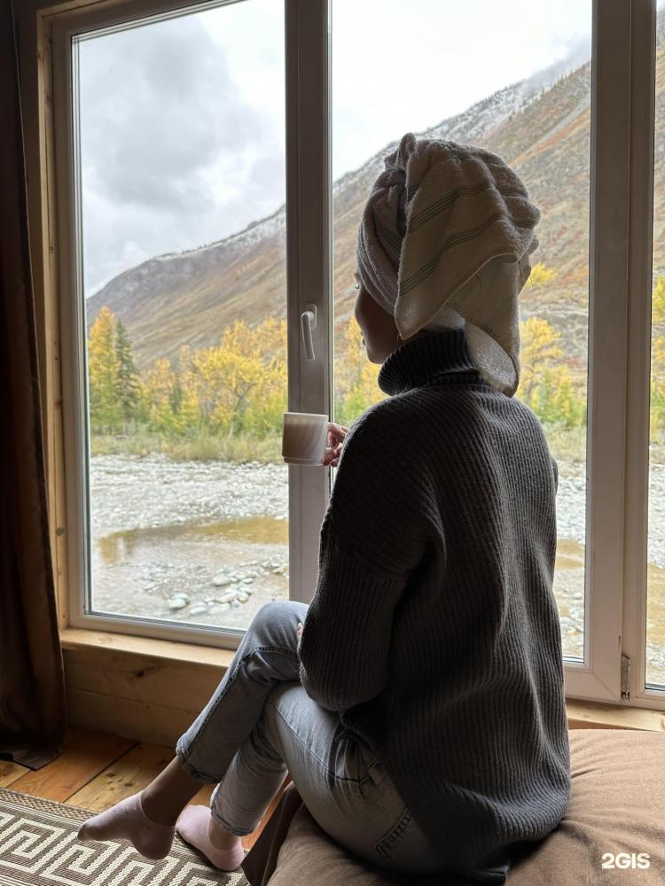 Виды из домиков с панорамными окнами