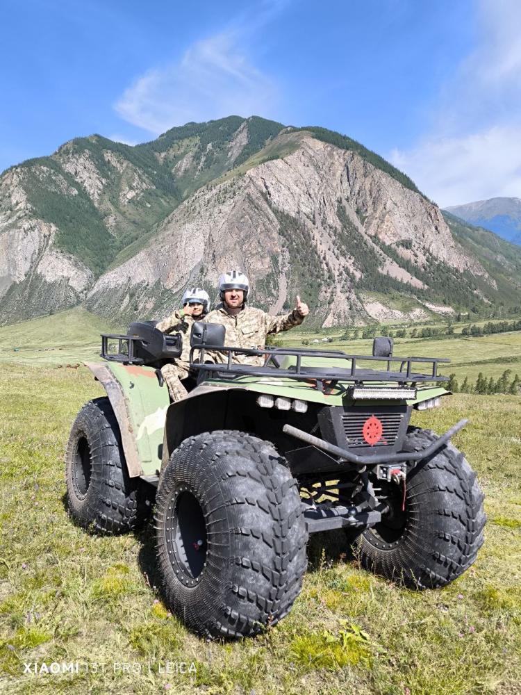 От базы START можно отправиться в тур по Алтаю на квадроциклах