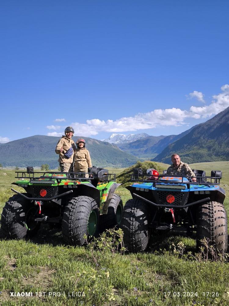 От базы START можно отправиться в тур по Алтаю на квадроциклах