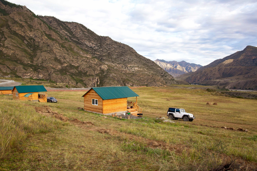 Территория турбазы