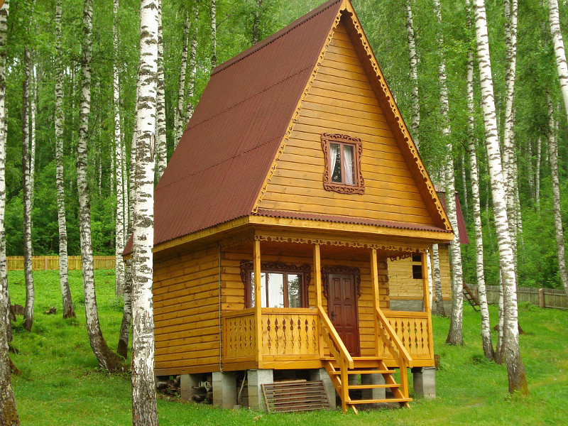 Дом с комнатами 2 (первый этаж) и 3 (второй этаж) 