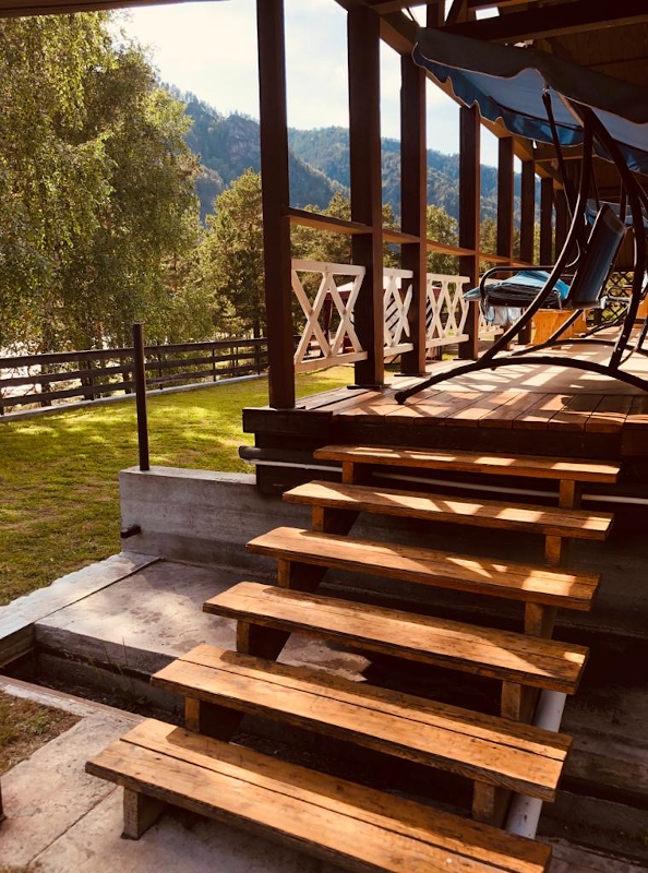 Коттедж Дуэт, терраса