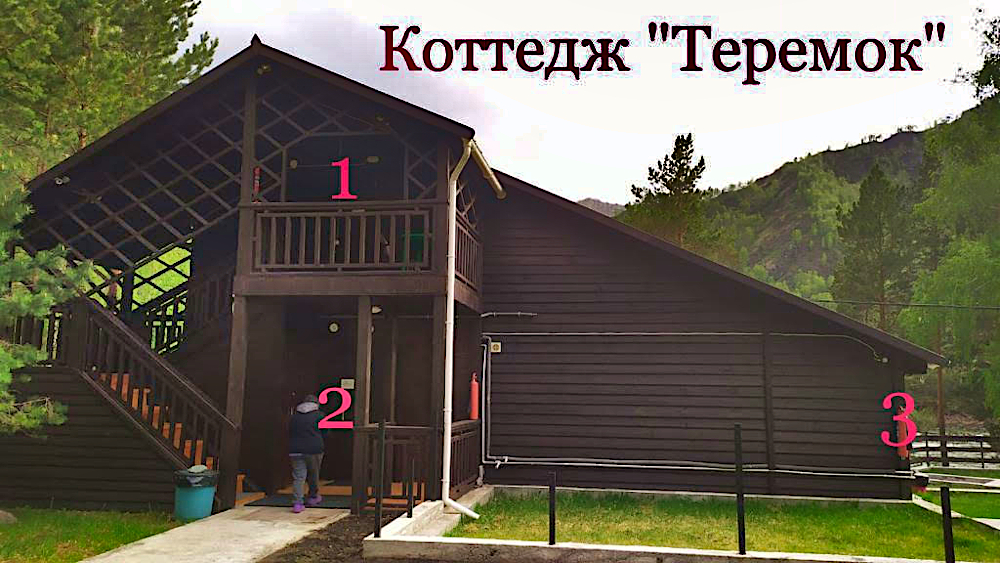 Коттедж Теремок, три номера