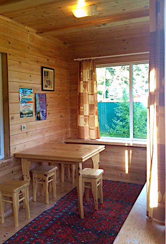  База отдыха «Черчек» на Алтае веранда