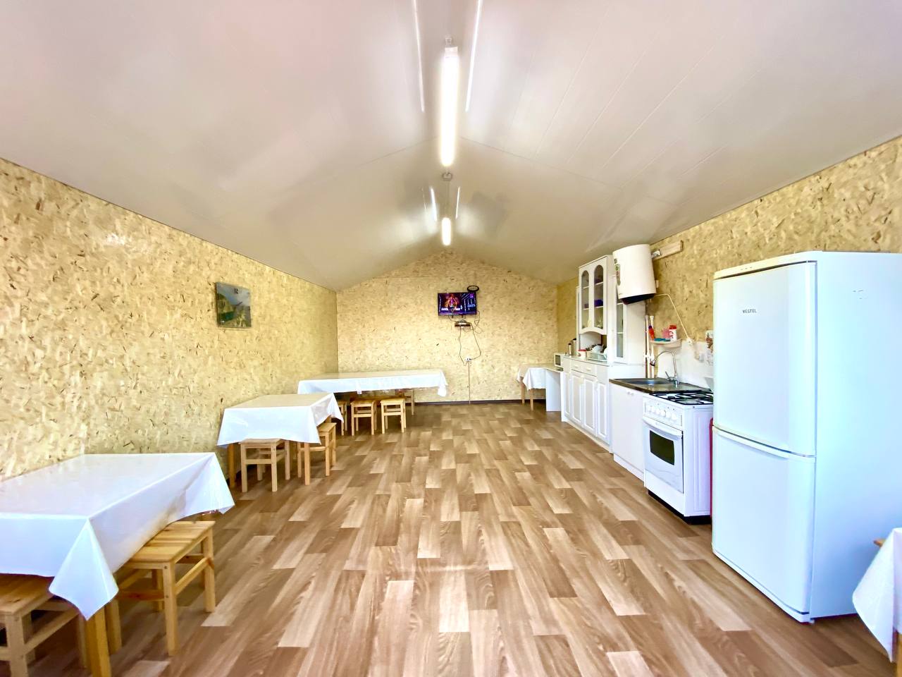 Общая кухня.