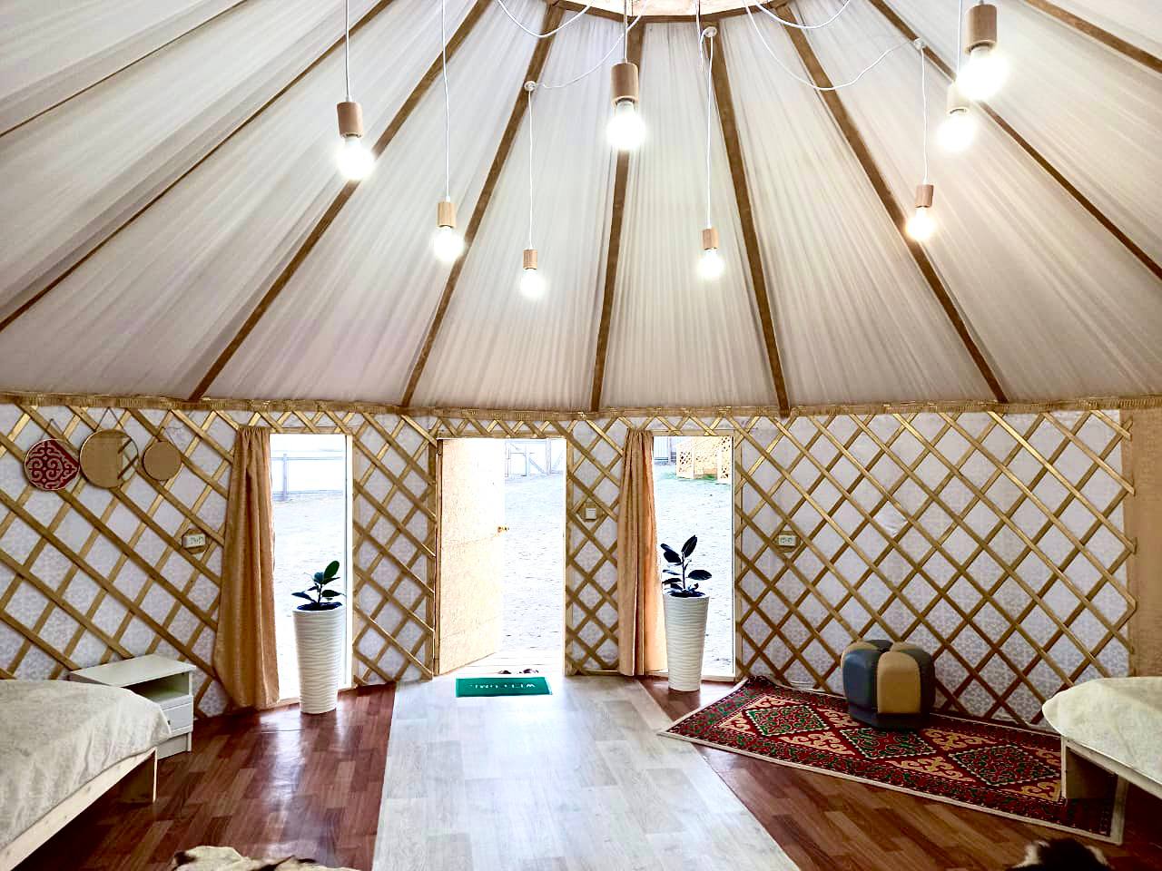 Казахская юрта 