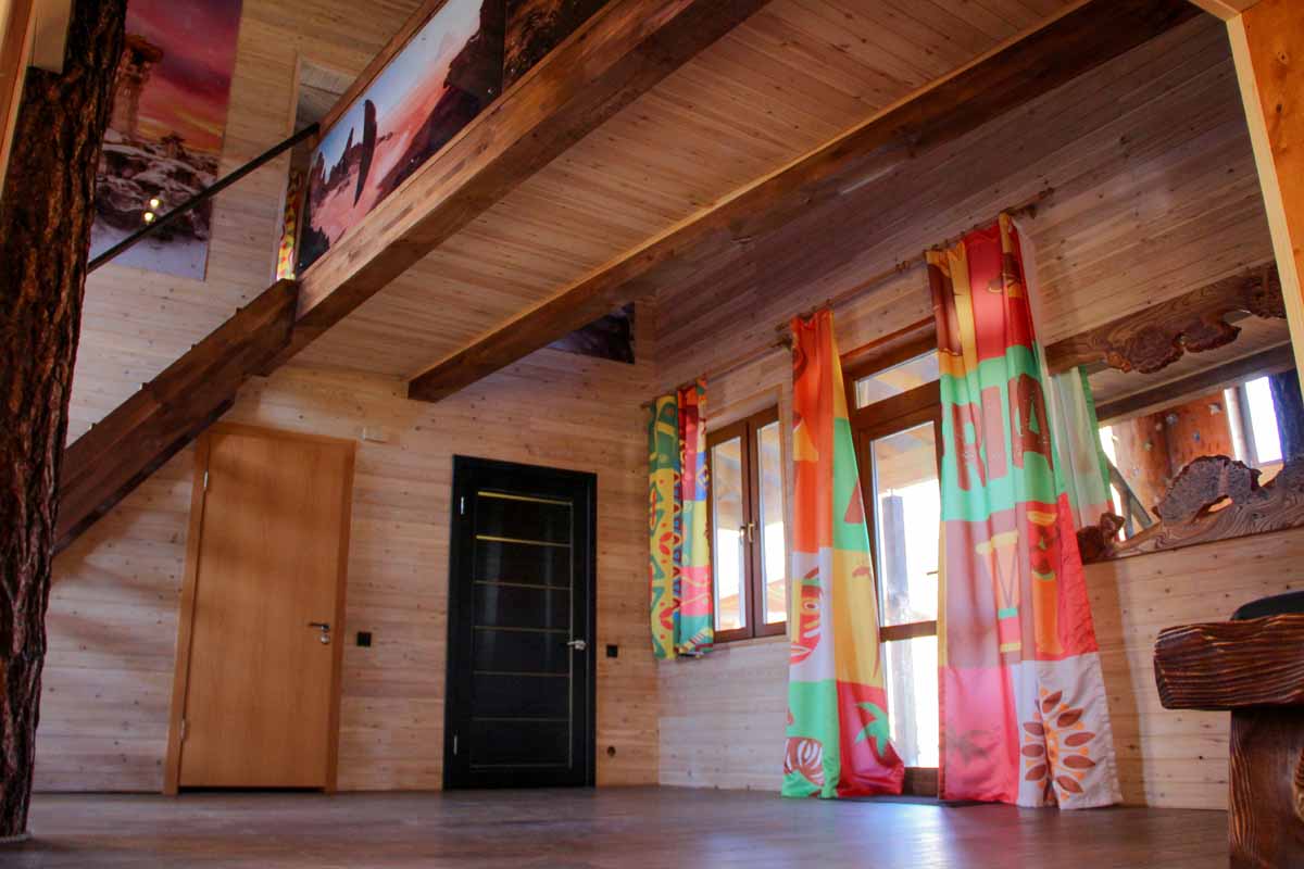 Коттедж Африка внутри