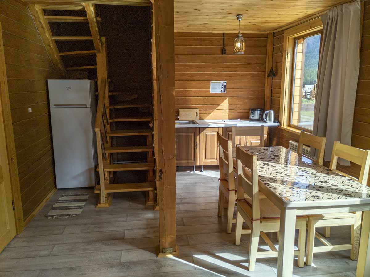 Коттедж Антарктида внутри