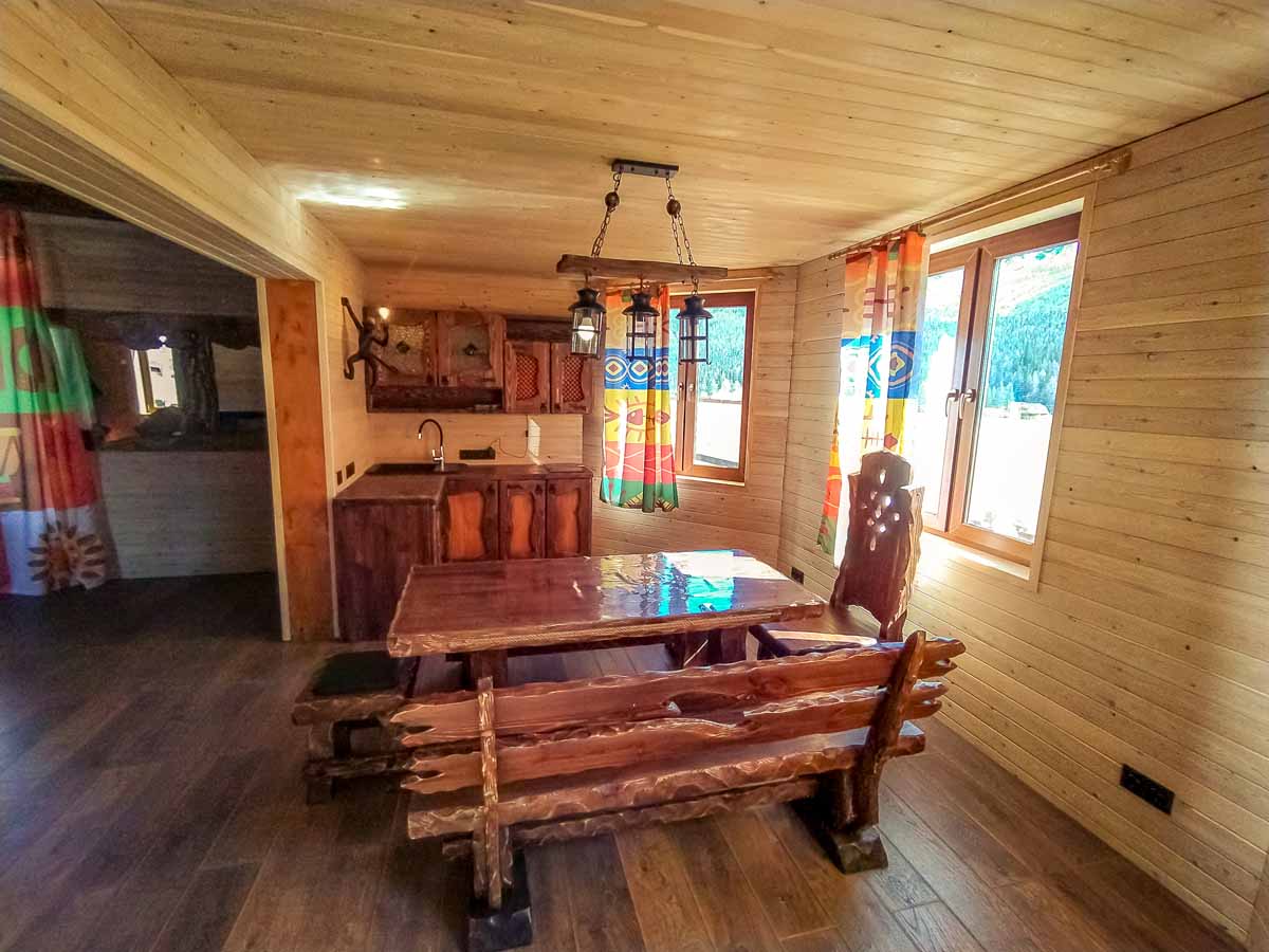 Коттедж Африка внутри