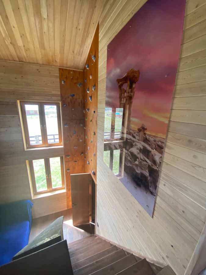 Коттедж Африка внутри