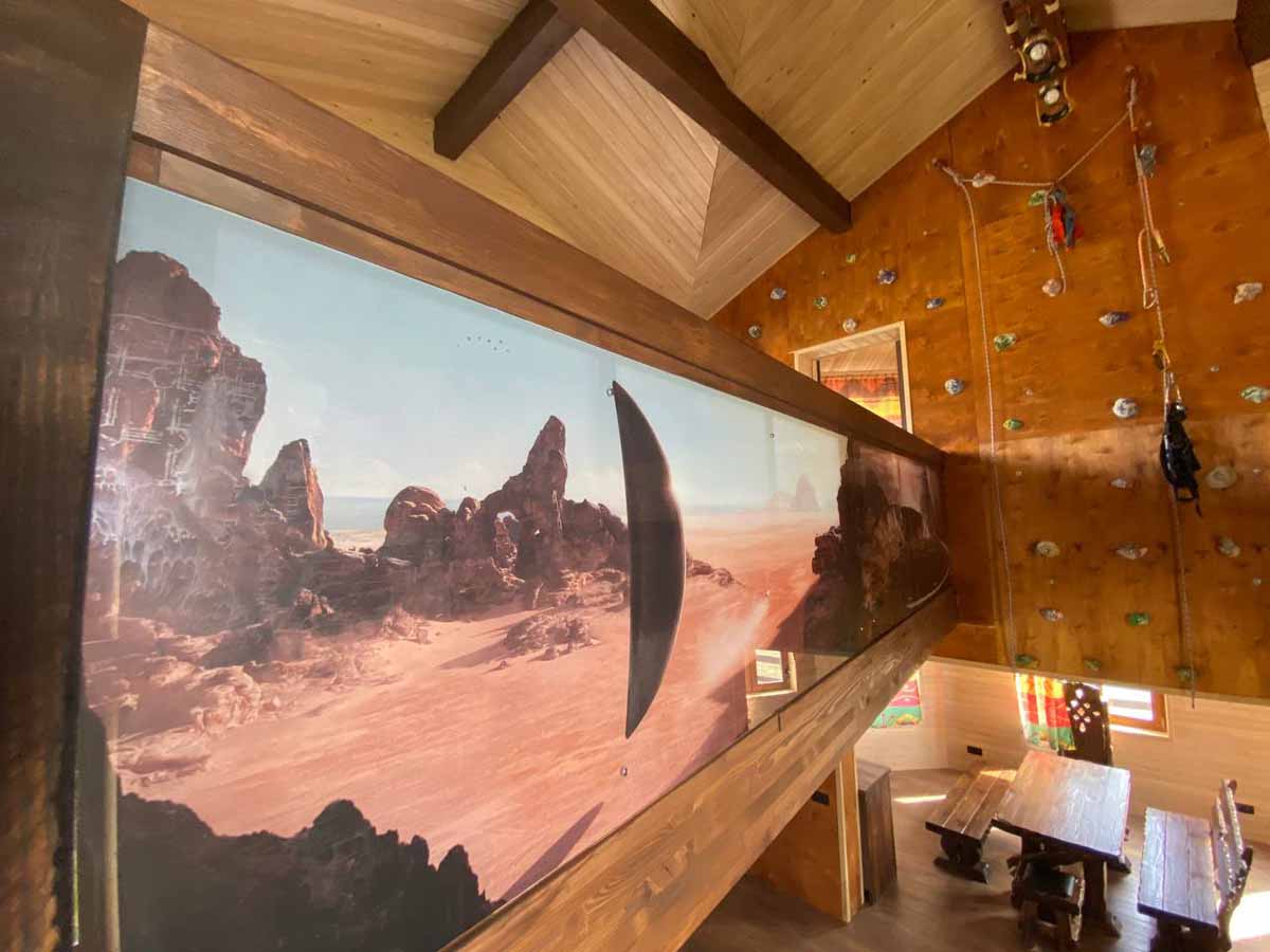 Коттедж Африка внутри