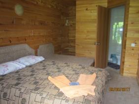 Домики внутри.