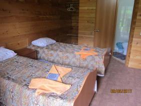 Домики внутри.