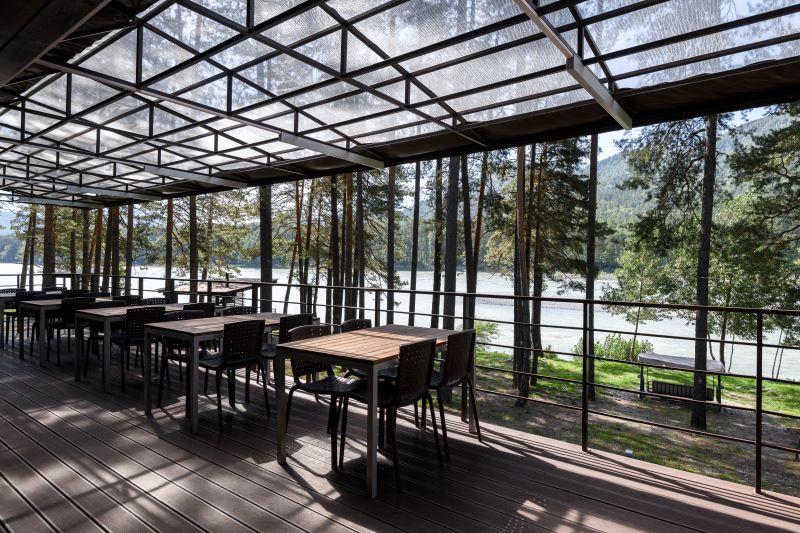 Летняя терраса ресторана АЛТИКА